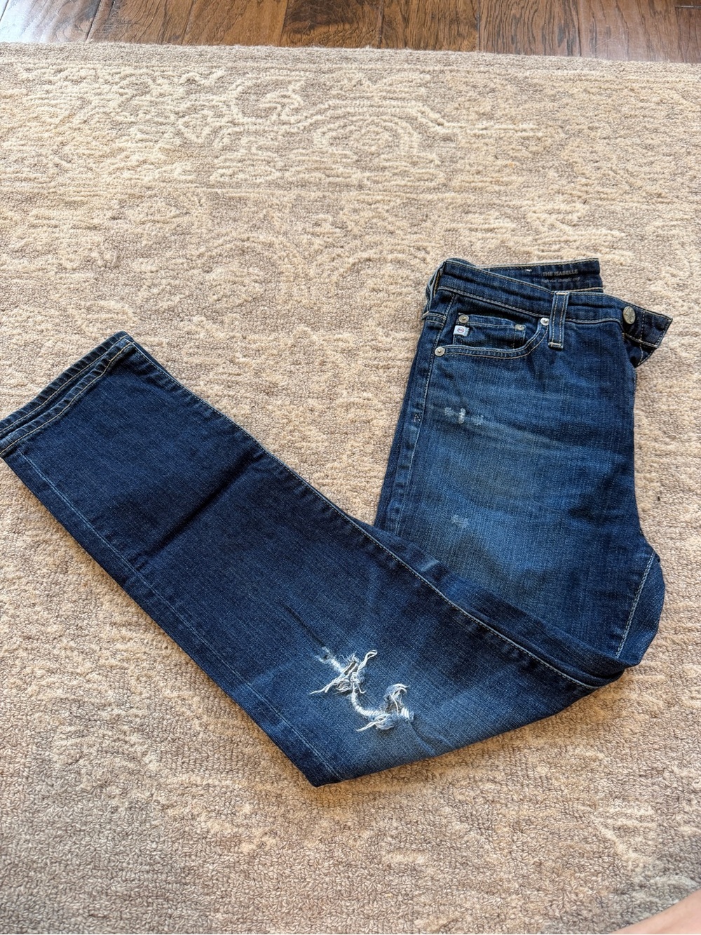Ag Adriano Goldschmied Women’s Straight Leg Jeans - The Isabelle